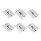 thumbnail image 3 of Bisagra de puerta con resorte de cierre automático de 6 piezas Bisagra con resorte fácil de instalar Versátil para puerta trasera Accesorio resistente 2 pulgadas, 3 of 4