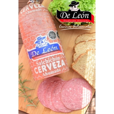 Salchichón Cerveza 250 G Cecinas De León