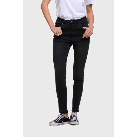 Fashionspark - Jeans Mujer Estela Super Skinny Negro