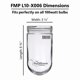 thumbnail image 4 of Pantalla THE FRYOILSAVER Co. 31902 de vidrio transparente (2 unidades), 4 of 7