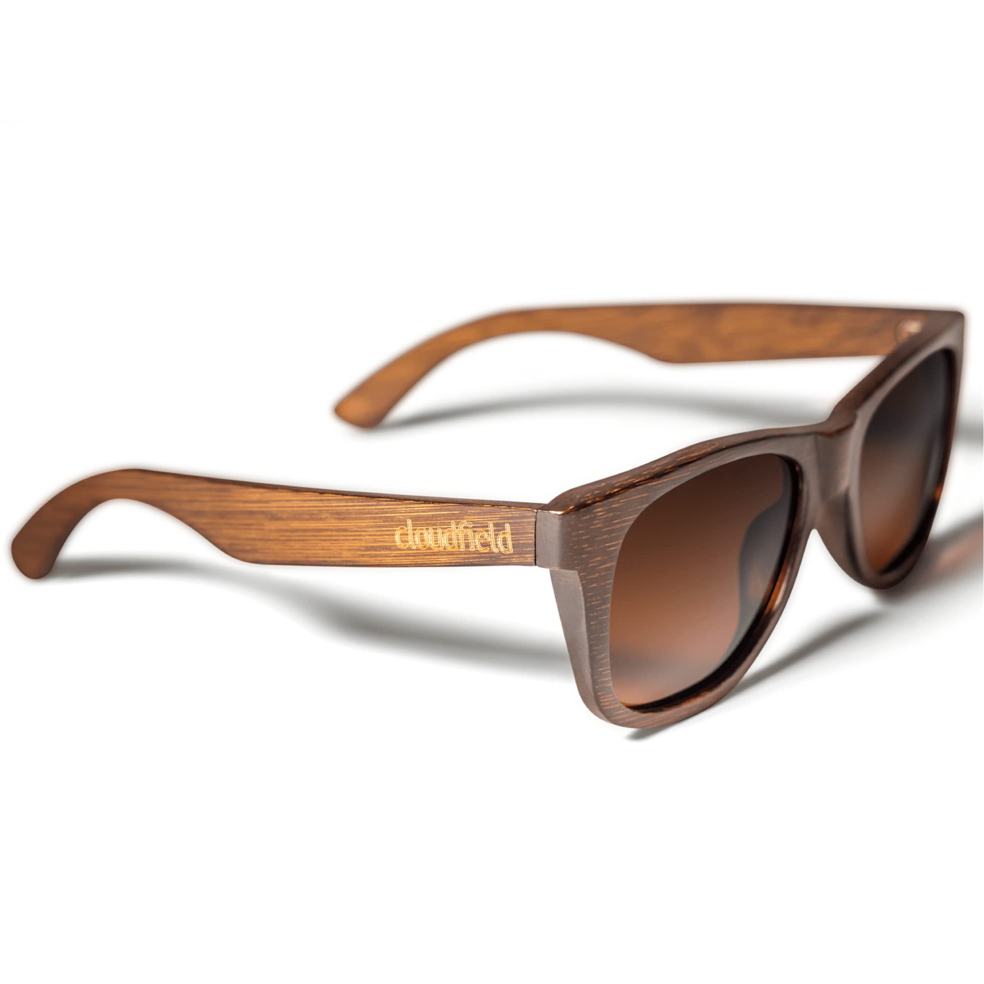 Gafas De Sol Cloudfield Con Marco De Madera Y Lentes Polarizadas De 9 Capas