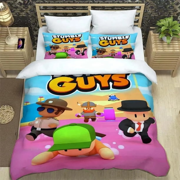 GameStumble-guys Bedding Sets exquisite bed supplies set duvet cover comforter set Luxury Birthday Gift Home Textile