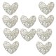 thumbnail image 4 of 10pcs Corazón Colgante Ornamento Festival Decorativo Ratán árbol De Navidad Colgante, 4 of 5