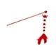 thumbnail image 4 of Juguetes De Peluche Para Gatos, Juguete De Plumas Para Gatos, Varita Interactiva Para Atrapar Gatos, Juguete Rojo, 4 of 5
