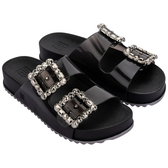 Sandalia Mujer Negro Partner Glam 361 Zaxy
