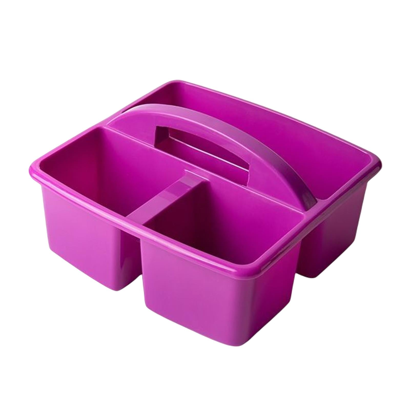 Bothyi - Estuche Apilable Con Compartimento Para Escritorio, Para Manualidades, Costura, Dormitorio, Color Morado