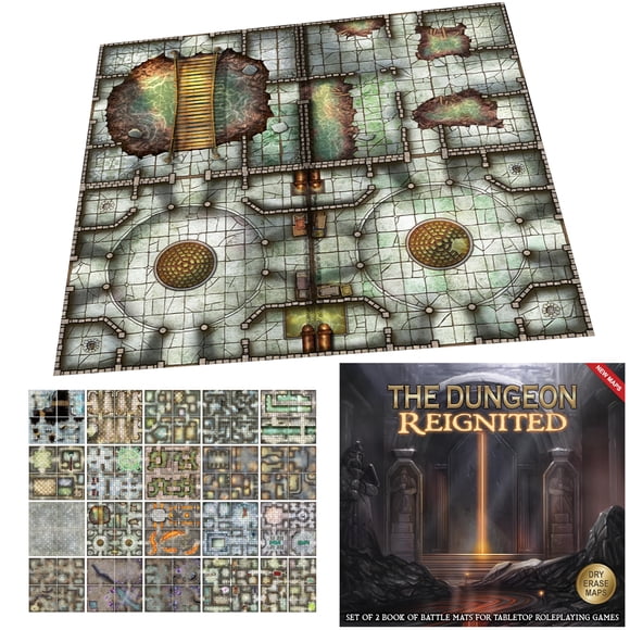 JUEGO DE MESA Loke BattleMats La Mazmorra Renacida