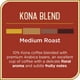 thumbnail image 2 of Cápsulas de café Don Francisco's Kona Blend 24 Medium Toast, 2 of 7