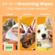 thumbnail image 4 of Toallitas para perros PET N PET 100% a base de plantas, 100 unidades, sin perfume, 4 of 9