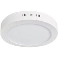 Unilux - Panel Led Circular Sobrepuesto 12W Luz Blanco Neutro