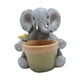 thumbnail image 4 of Plantador De Estatuas De Elefante De Jardín Creativo Para Balcón Interior/granja Al Aire Libre Con Un Pájaro, 4 of 5