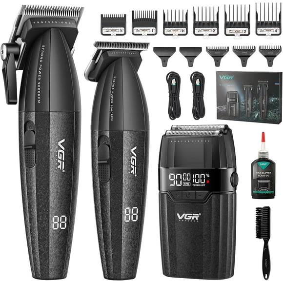Cortapelos VGR 640S3 3 en 1 9000 RPM T-Blade