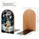 thumbnail image 2 of Gianluigi Donnarumma Sujetalibros decorativos temáticos, tope para estantería con base antideslizante, uso dual para hogar y oficina - 2 piezas, 2 of 6