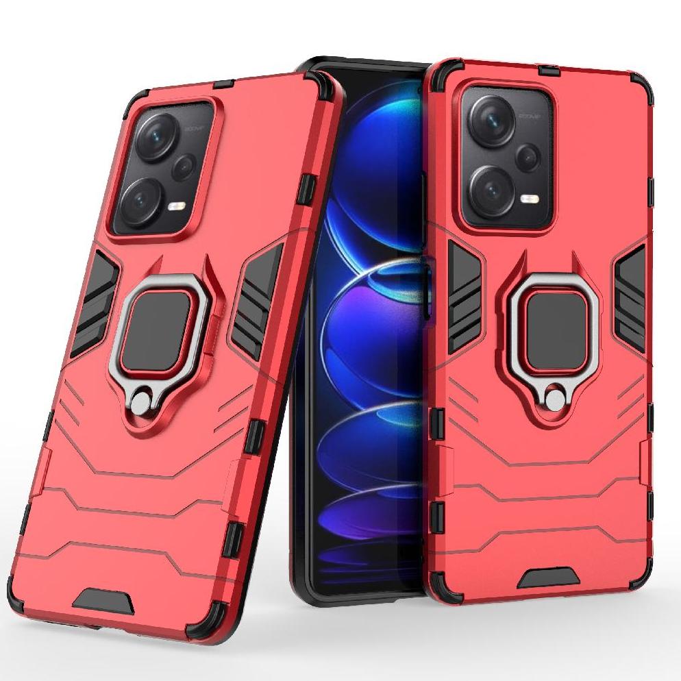 Foxdock Funda Antigolpes Para Xiaomi Redmi Note 12 Pro Plus 5G – Protección Total Con Soporte Y Diseño Robusto
