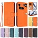 thumbnail image 3 of Funda de Gato tipo Libro para Nothing Phone 3, Naranja, 3 of 6