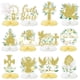 thumbnail image 1 of Decoración para fiestas, centros de mesa Tarklanda con forma de panal bautizo, 12 unidades, 1 of 7