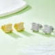 thumbnail image 4 of Aretes de Moissanita Blancos/amarillos para Hombre Color D Claridad VVS1 Aretes de Diamante Aretes de Botón de Moissanita de Plata Esterlina S925 para Mujer, 4 of 5