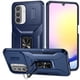 thumbnail image 1 of Funda Armada para Samsung Galaxy A26 con Tapa Deslizante y Soporte Magnético Giratorio Azul, 1 of 5
