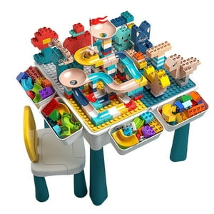 Crusec - Juego De Rol Infantil Unisex Con Legos, Cajas, Mesa Y Silla