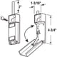 thumbnail image 2 of Cerradura Prime-Line U 9919 para Puerta Corredera de Patio Blanca, 2 of 4