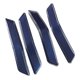 thumbnail image 4 of Tira De Protección De Parachoques De Borde De Puerta De 4 Piezas Delantera Y Trasera Para Tesla Modelo Y Azul, 4 of 5