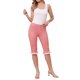 thumbnail image 2 of Pantalones de Cuadros para Mujer de Cintura Baja 3/4 Largo a la Rodilla Capri Leggings XL Rojo, 2 of 6