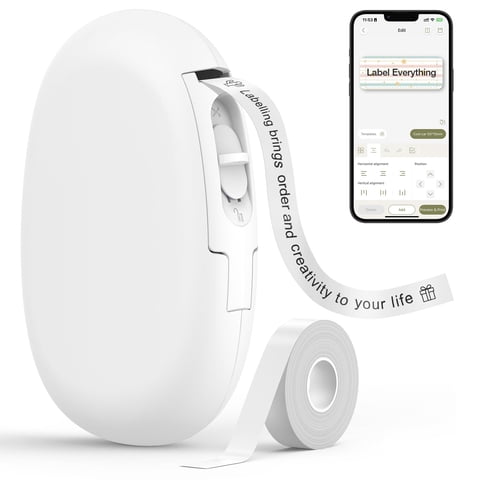 Etiquetadora Supvan E10 Mini Bluetooth Inalámbrica Blanca