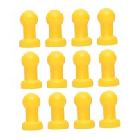 Ioensy - 12 Tapas De Acero Para Postes De Trampolín, Ligeras, De Repuesto, De 25 Mm De Diámetro.