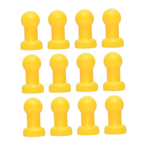 Ioensy - 12 Tapas De Acero Para Postes De Trampolín, Ligeras, De Repuesto, De 25 Mm De Diámetro.