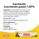 thumbnail image 3 of Pasta desparasitante Durvet Ivermectina 1,87% sabor a manzana 6,08 g, 3 of 5