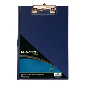 Anotador Doble Pvc Oficio Azul Lavoro