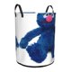 thumbnail image 2 of Grover Cesta de lavandería de gran capacidad redonda con asa, bolsa para ropa sucia plegable, almacenamiento para dormitorio, baño y lavadero 44x35 cm, 2 of 6