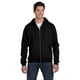 thumbnail image 3 of Sudadera con capucha Champion Adult 50/50 con cremallera completa negra, 3 of 5