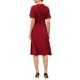 thumbnail image 3 of Vestido de Trabajo INSPIRE CHIC para Mujeres Vestidos Elegantes de Negocios Midi de Manga Corta en Línea A M Rojo, 3 of 6