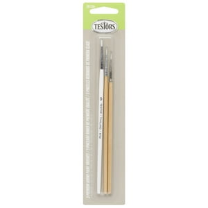 Testors - Set De Pinceles Redondos Primera Clase 3Un