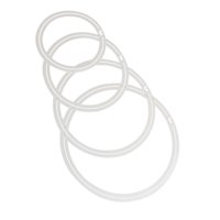 Magideal - 4 Uds. Anillos Silenciosos De Tambor De Amortiguación Anillos De Tambor Accesorios De Percusión Piezas De Tambor Accesorio Práctico Silenciadores De , Estilo B