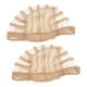 thumbnail image 1 of 2pcs Peluca Que Hace El Casquillo Interior De La Base Ajustable Transpirable Tejido De Encaje De Red Beige, 1 of 5