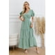 thumbnail image 1 of Maxi Vestido Largo Primavera Mujer Casual Eventos Texturizado 3338, 1 of 3
