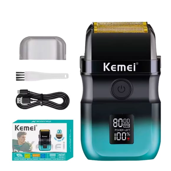 Shaver Profesional Kemei km-t420: Potencia de 3 Velocidades
