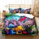 thumbnail image 2 of Lilo & Stitch Quilt Duvet Cover Set Kids Pillowcase Home Textiles Soft3-Piece Bedding Set, 2 of 5