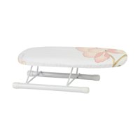 Magideal - Tabla De Planchar Plegable, Tabla De Planchar Pequeña, Estructura Estable, Tabla De Planchar Portátil, Dormitorio, Regalo Del Día De La Madre, Uso En Flor