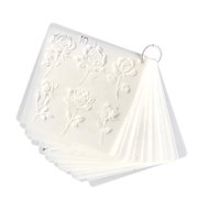 Magideal - Plantilla De Pintura En Relieve Para 20 Piezas, Juegos De Arte Diy, Herramientas, Decoración Duradera Reutilizable, Creativa Para Álbum De