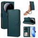 thumbnail image 1 of Funda con Billetera para [Xiaomi 15 Ultra] con Bolsillo Zipper y Tarjetero Verde pavo real, 1 of 6