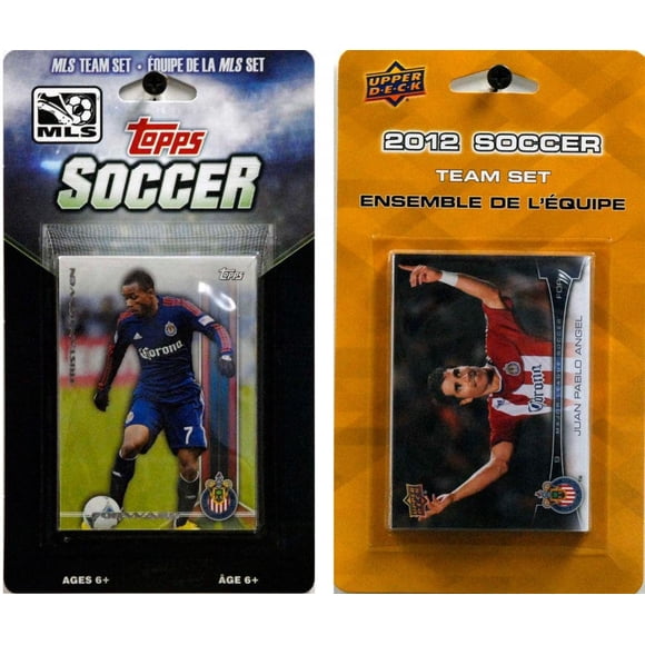 Sets de equipo de tarjetas coleccionables Trading Card Team Sets C&I Collectables MLS Chivas USA