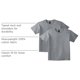 thumbnail image 4 of Camiseta juvenil Gildan G2000B Pack de 2 gris deportivo XL, 4 of 7