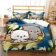 thumbnail image 2 of 3D Print Bubu Dudu Cartoon Bear Panda Bedding Set Boys Girls Twin Queen King Size Duvet Cover Pillowcase Bed boys Adult, 2 of 5