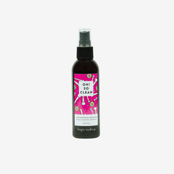 Limpiador Instantáneo de Brochas de Maquillaje Oh! So Clean 100 ml - Magic Makeup