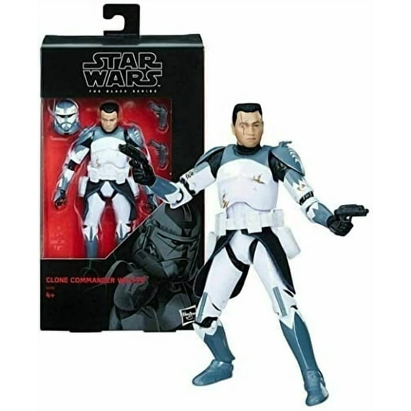 Figura de acción Star Wars The Clone Wars Black Series Clone Commander Wolffe 6 pulgadas