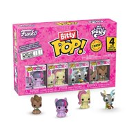 Funko Pop! Bitty My Little Pony Paquete De 4 Figuras Coleccionables De 2.3 Cm