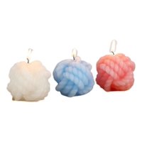 Genérico - Set 4 Velas Aromaticas Decorativa Forma Bola Hilo Lau